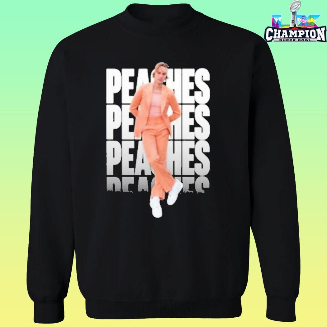 Def Jam Justin Bieber Peaches Shirt
