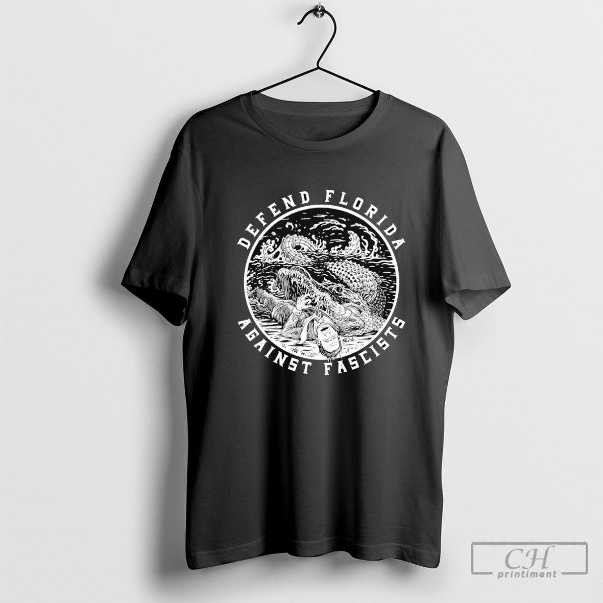 Defend Florida Against Fascists Gator Shirt Sweater