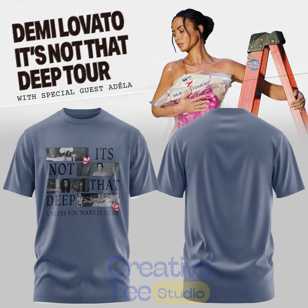 Demi Lovato It’s Not That Deep Tour 2026 Limted T-Shirt