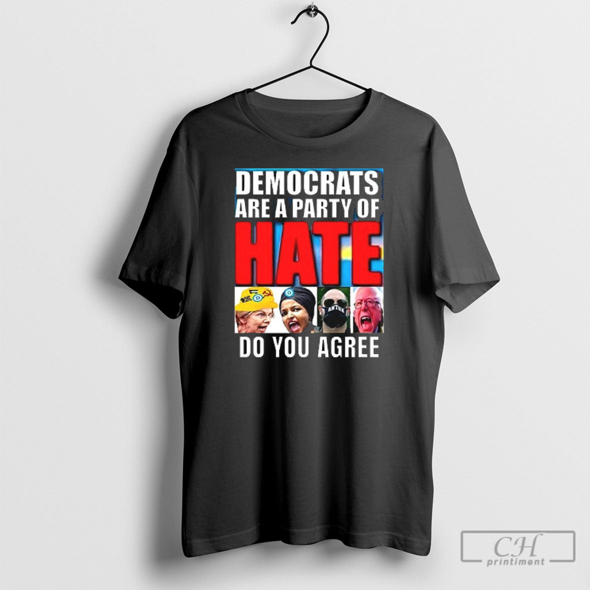 Democrats Are A Party Of Hate Do You Agree Shirt Sweater