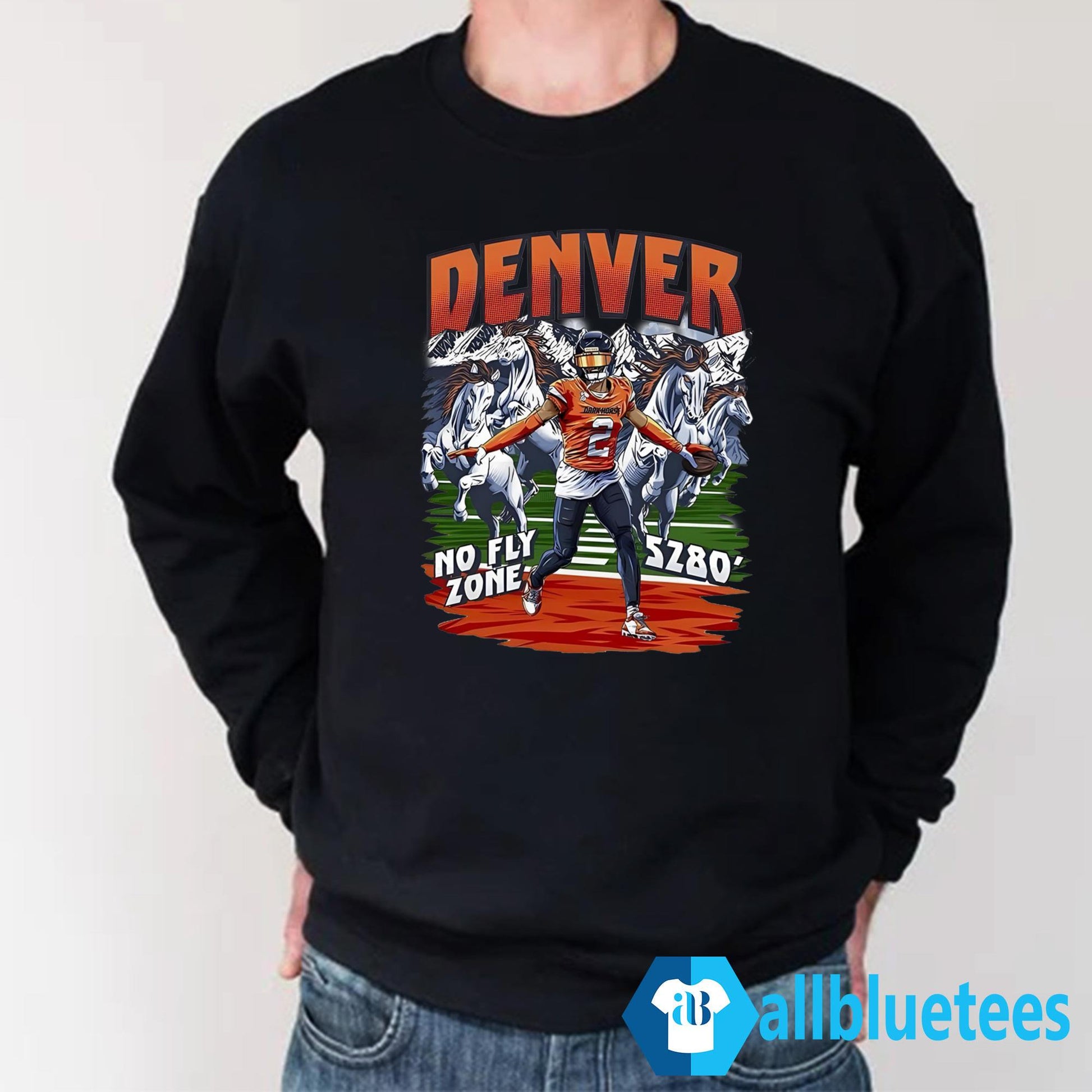 Denver Broncos Pro Bowler DB Pat Surtain II No Fly Zone 5280 Shirt