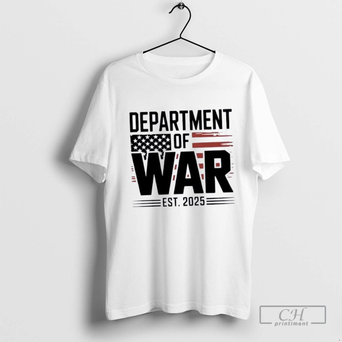Department Of War Established 2025 Us Flag T Shirt Sweater