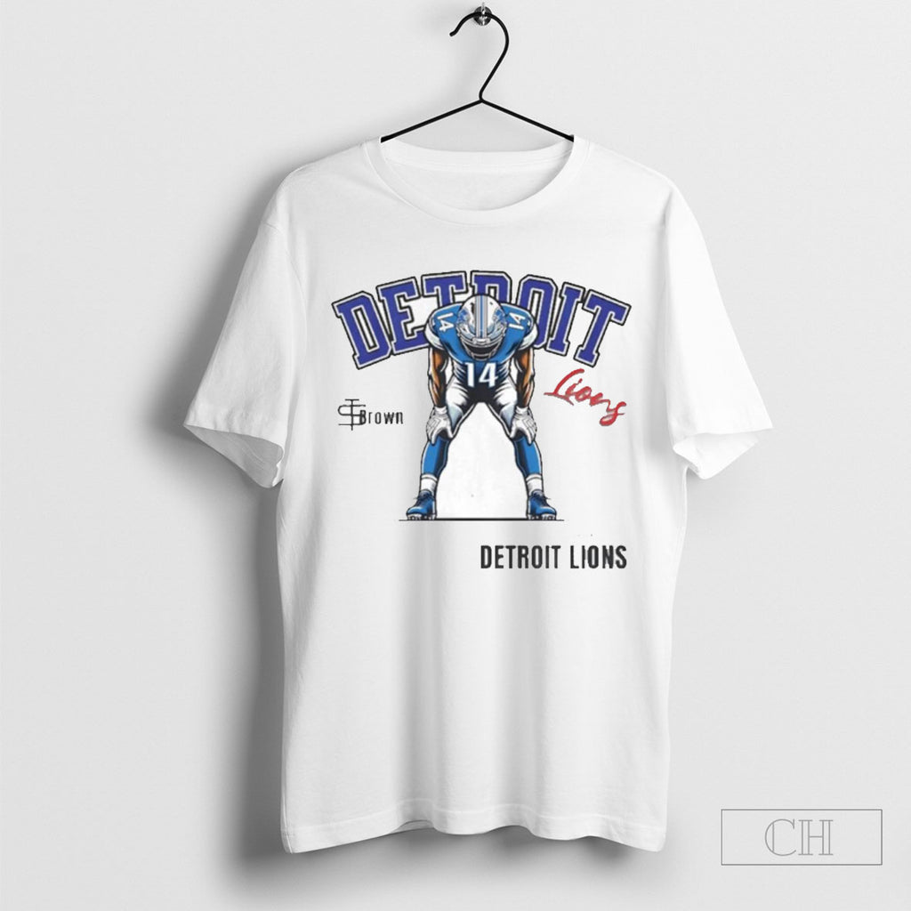 Designs Tan St Brown Detroit Lions