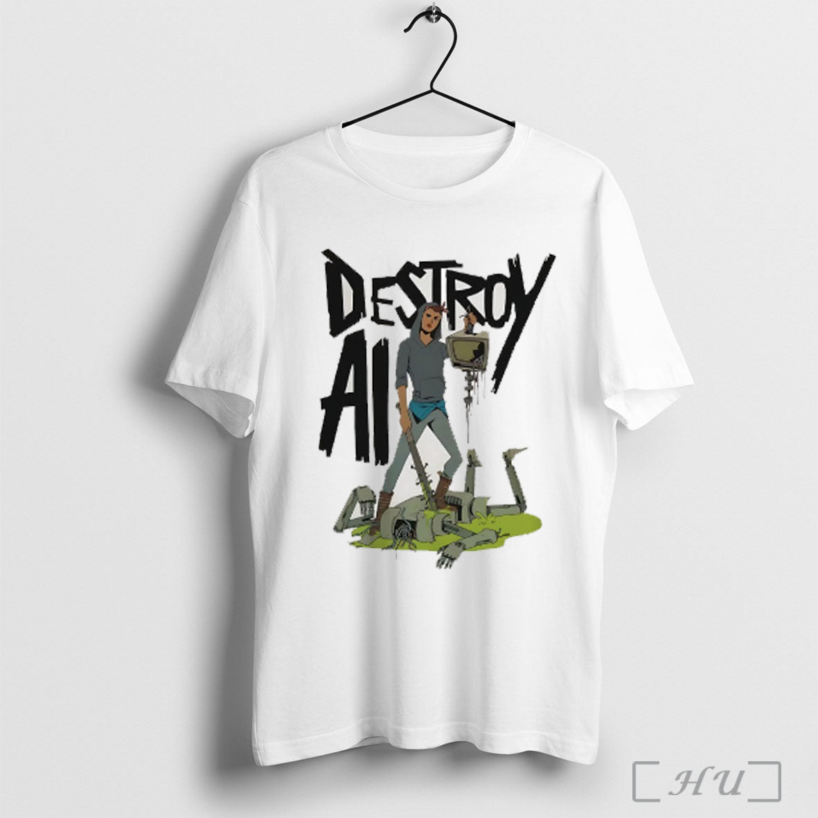 Destroy Ai T Shirt Sweatshirt Png