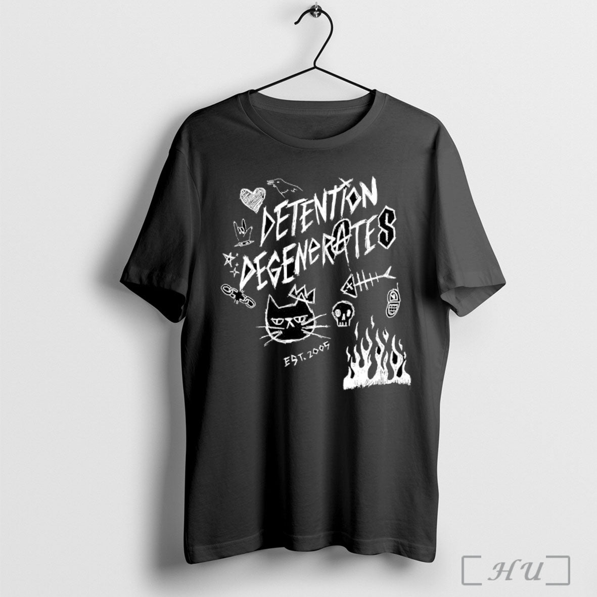 Detention Degenerate Est 2025 T Shirt