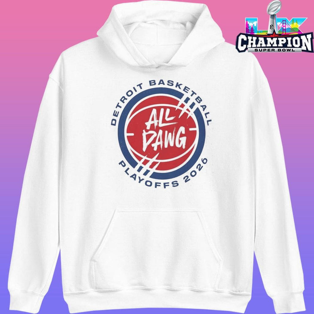 Detroit Basketball All Dawg Shirt