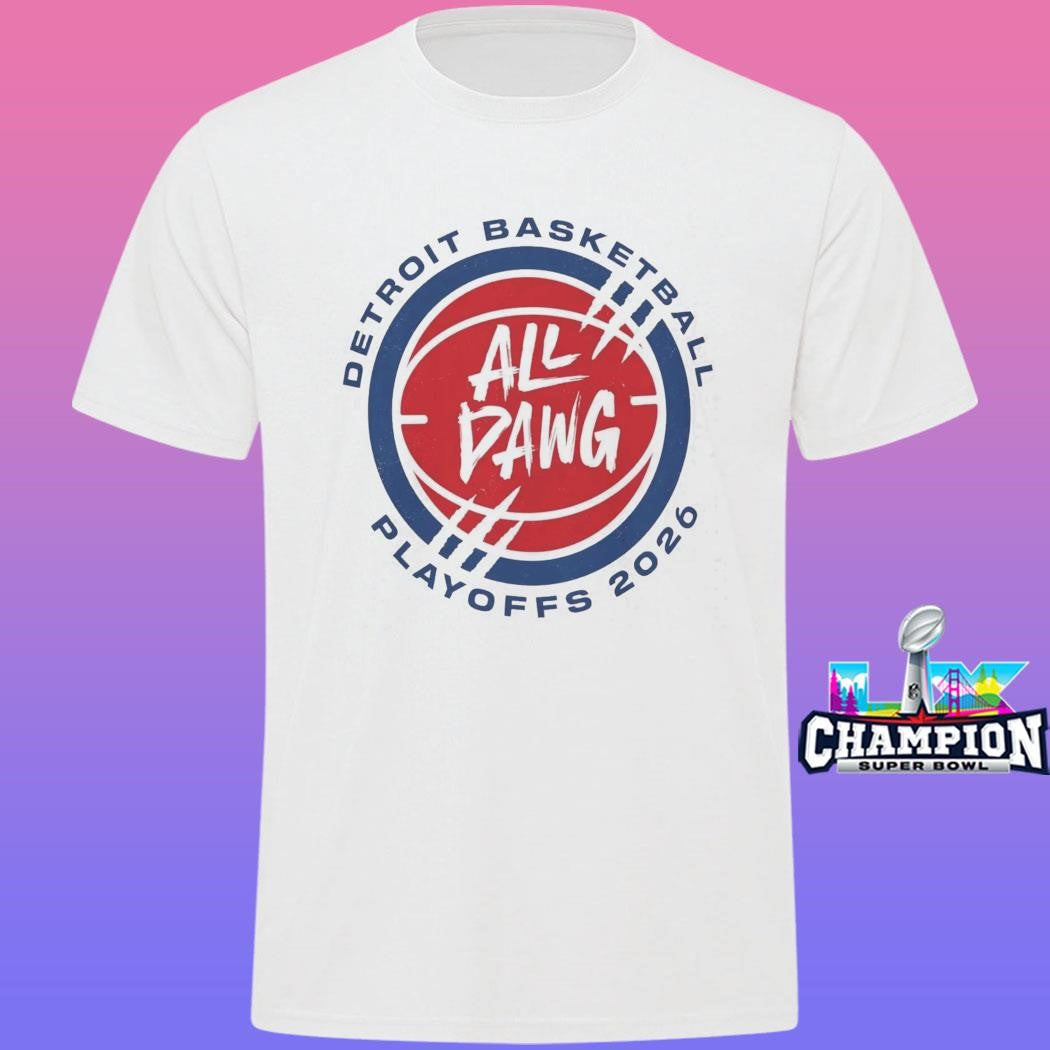 Detroit Basketball All Dawg Shirt