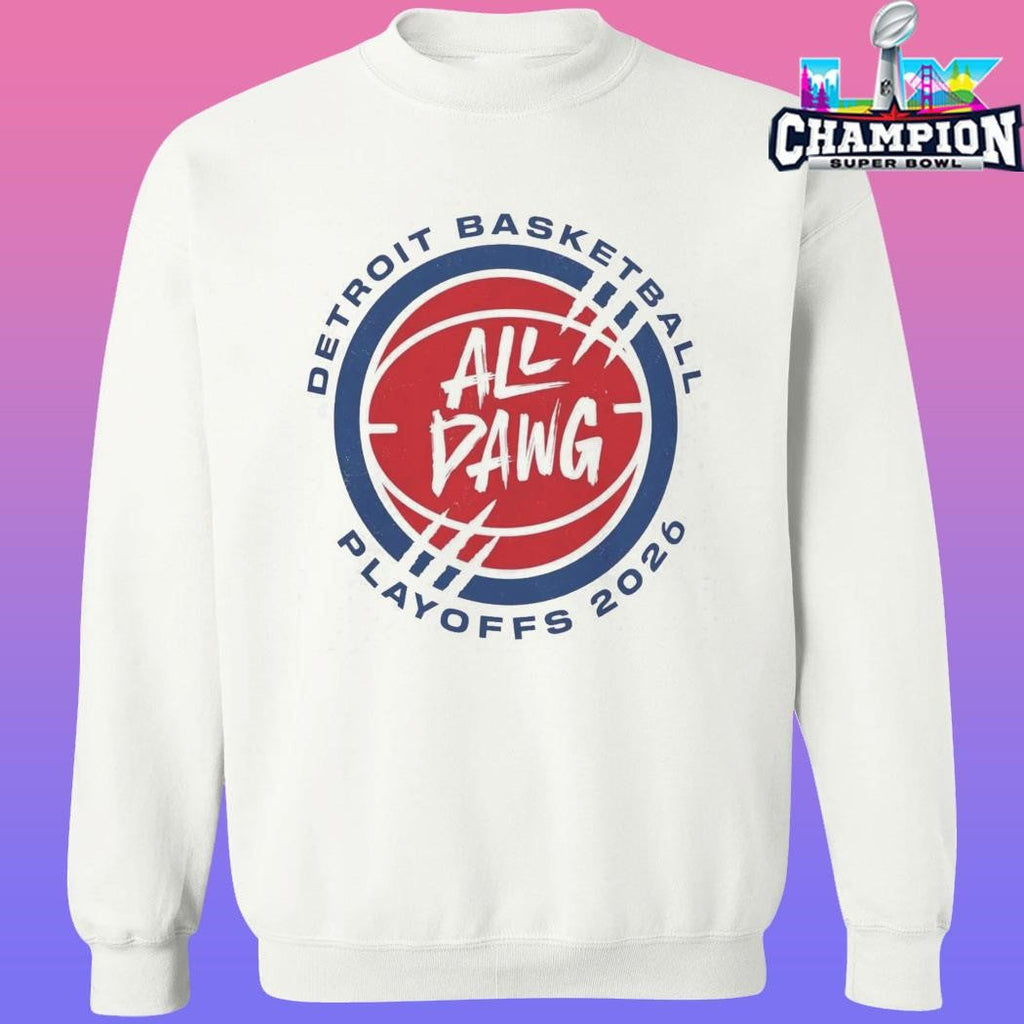 Detroit Basketball All Dawg Shirt