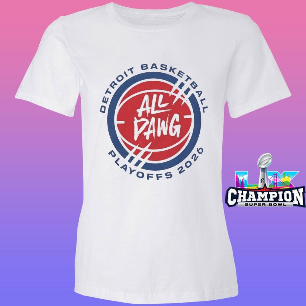 Detroit Basketball All Dawg Shirt
