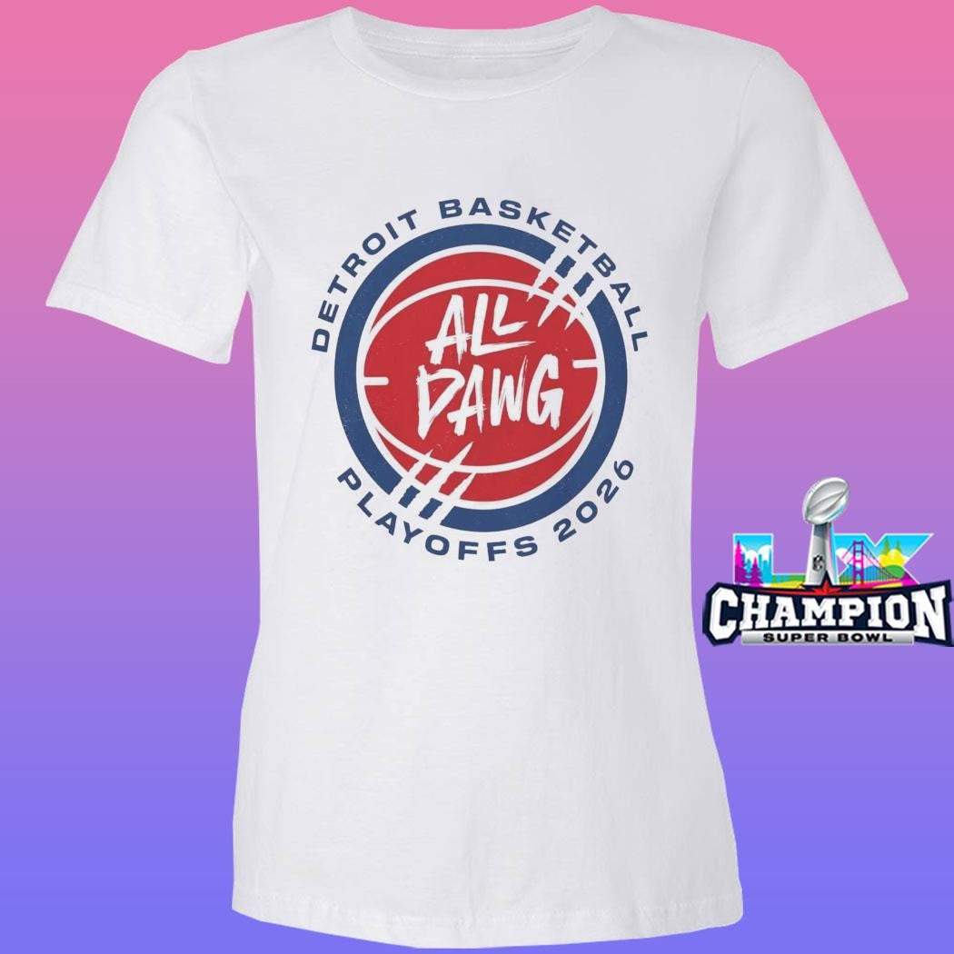 Detroit Basketball All Dawg Shirt