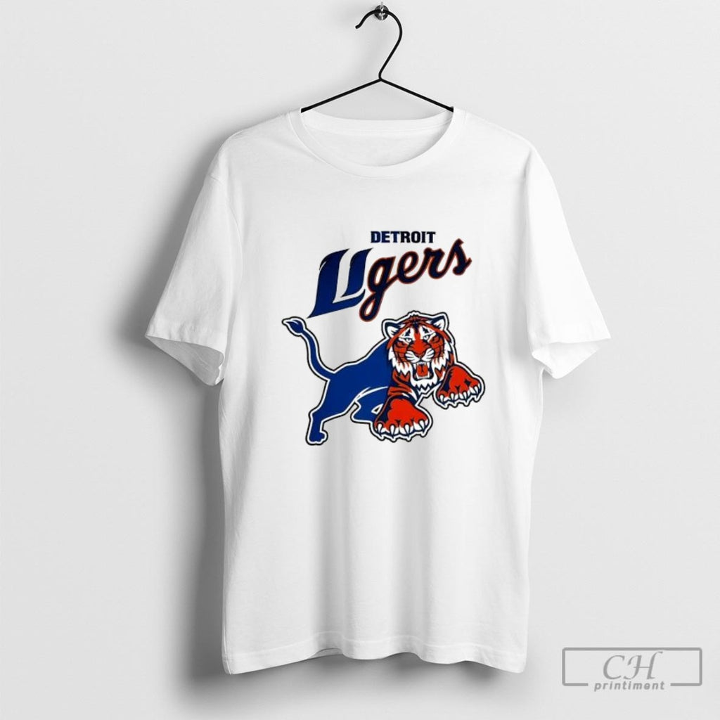 Detroit Ligers Detroit Lions X Detroit Tigers Shirt Sweater