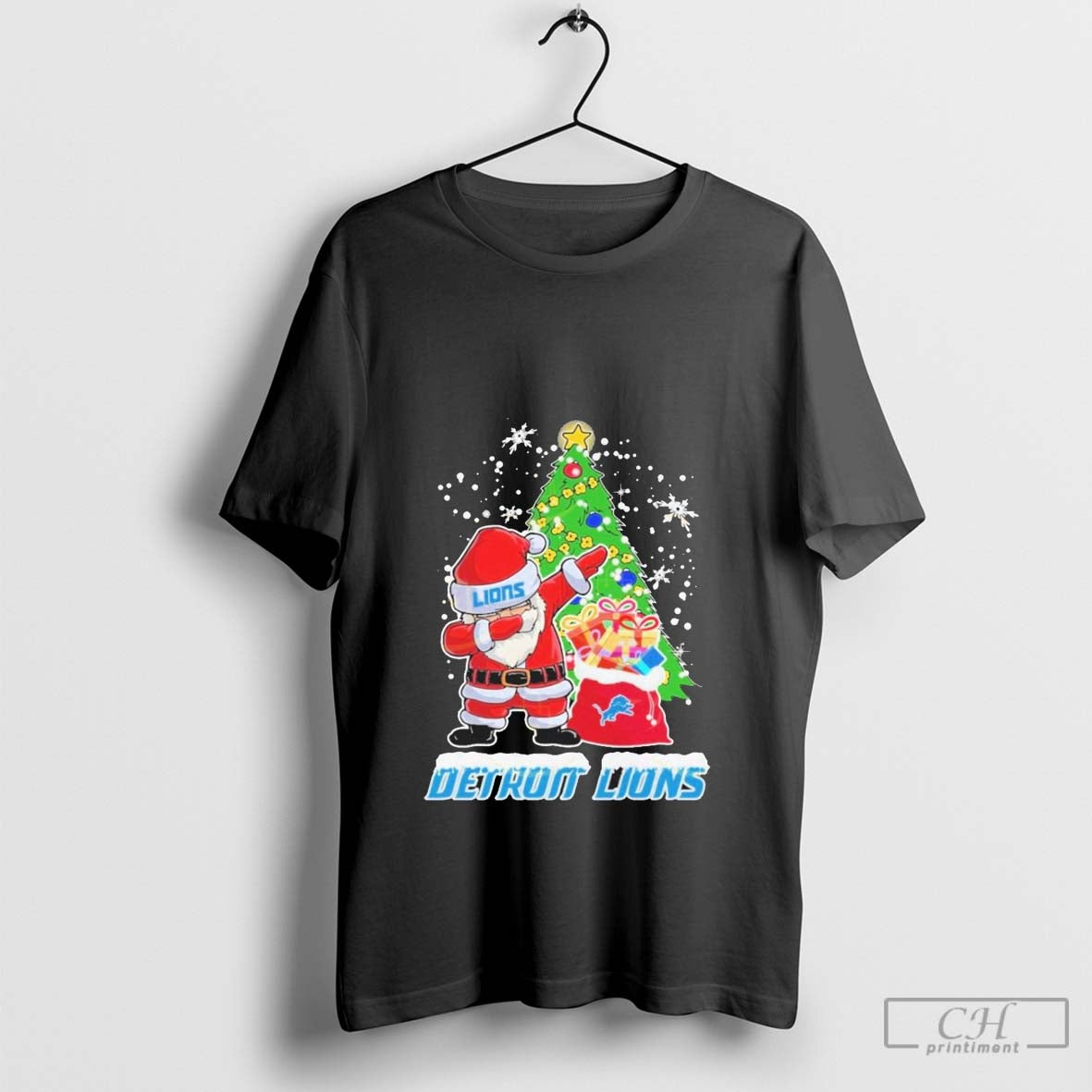 Detroit Lions Happy Holliday Christmas Gifts Unisex