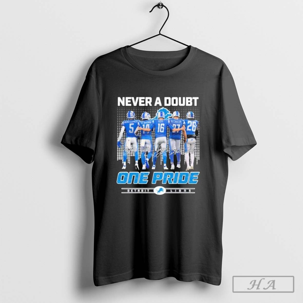 Detroit Lions Players Never A Doubt One Pride