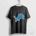 Detroit Lions Primary Logo Holiday Lights