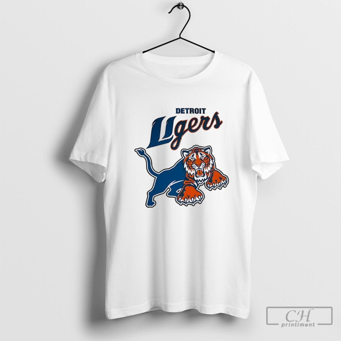 Detroit Lions X Detroit Tigers Logo Shirt Sweater