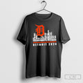 Detroit Tigers 2024 Baseball Skyline Players Names