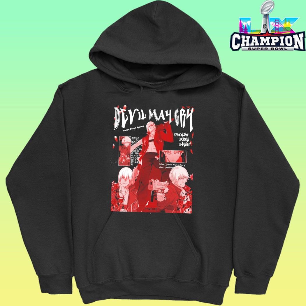 Devil May Cry Dante Dmc Anime Shirt