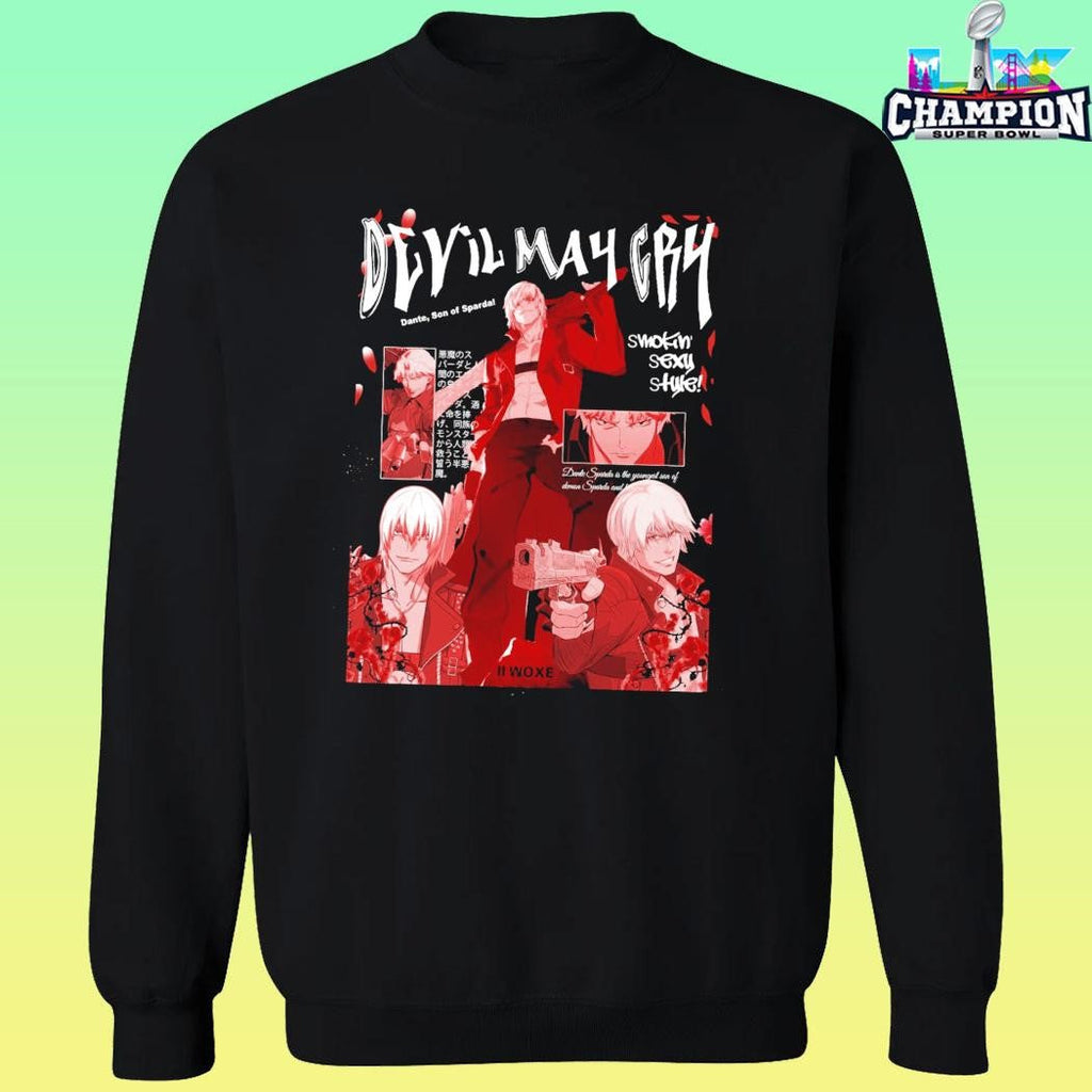 Devil May Cry Dante Dmc Anime Shirt