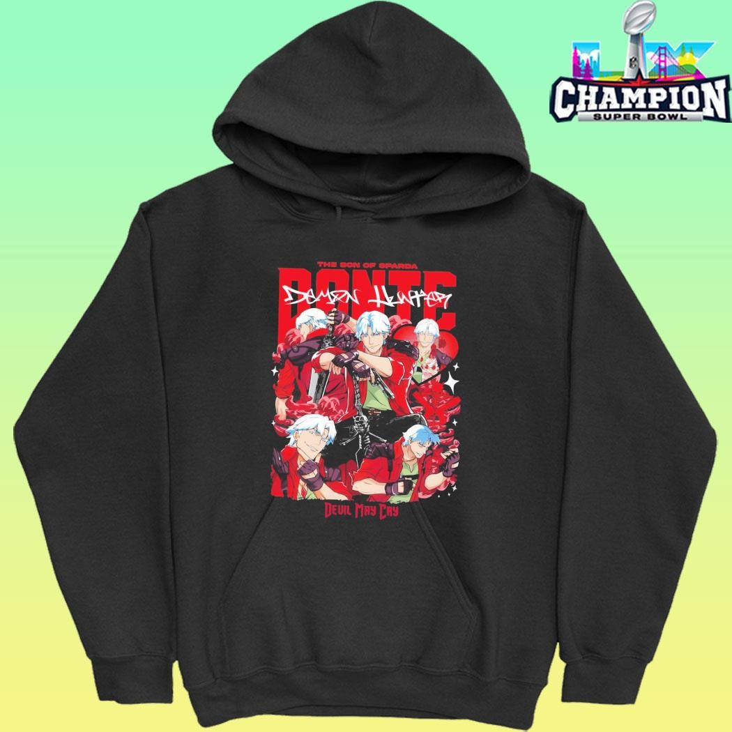 Devil May Cry Dante Girl Dinner Dmc Anime Game Shirt