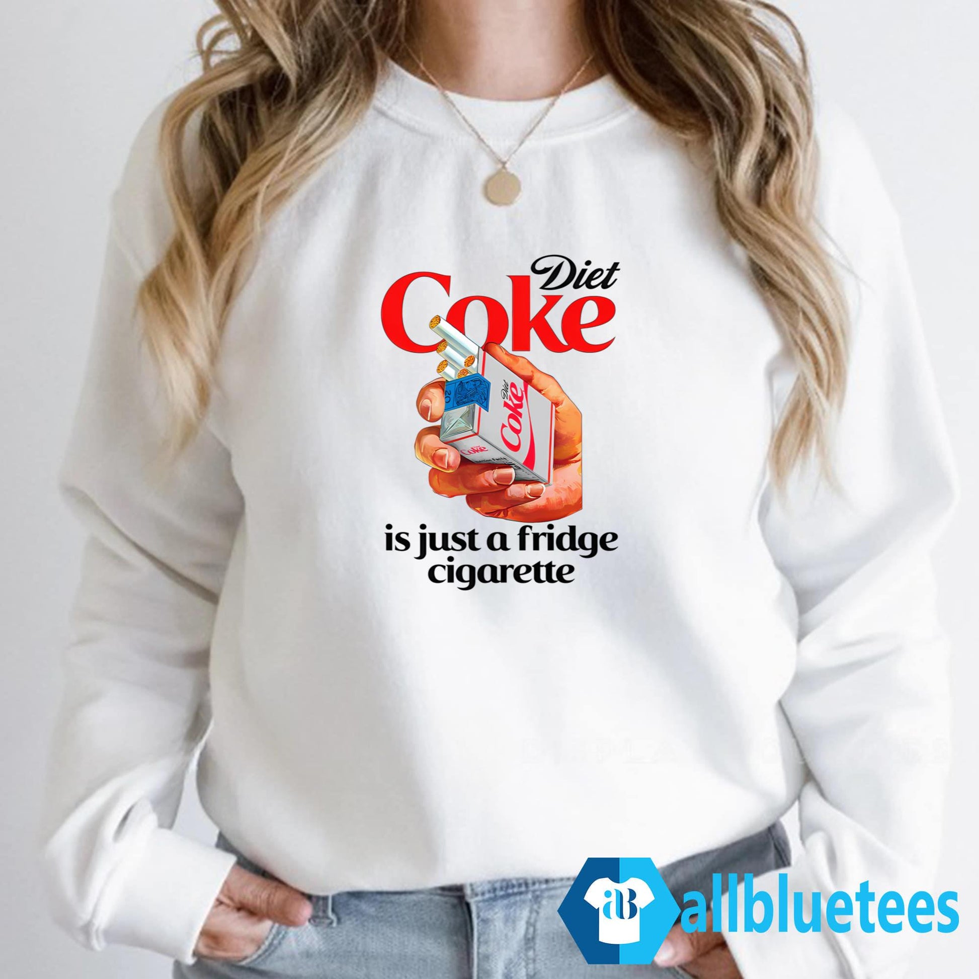Diet Coke Is Just A Fridge Cigarette Shirt