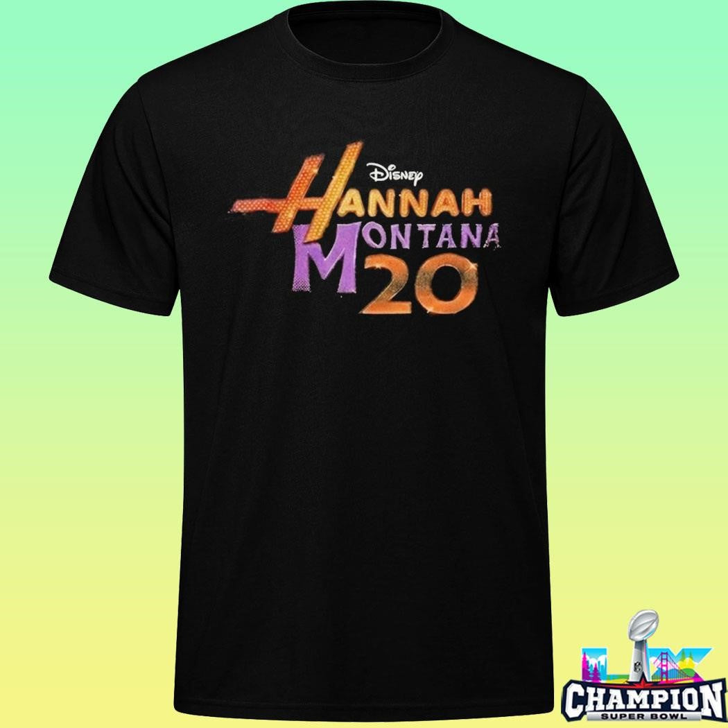 Disney hannah Montana 20th anniversary shirt