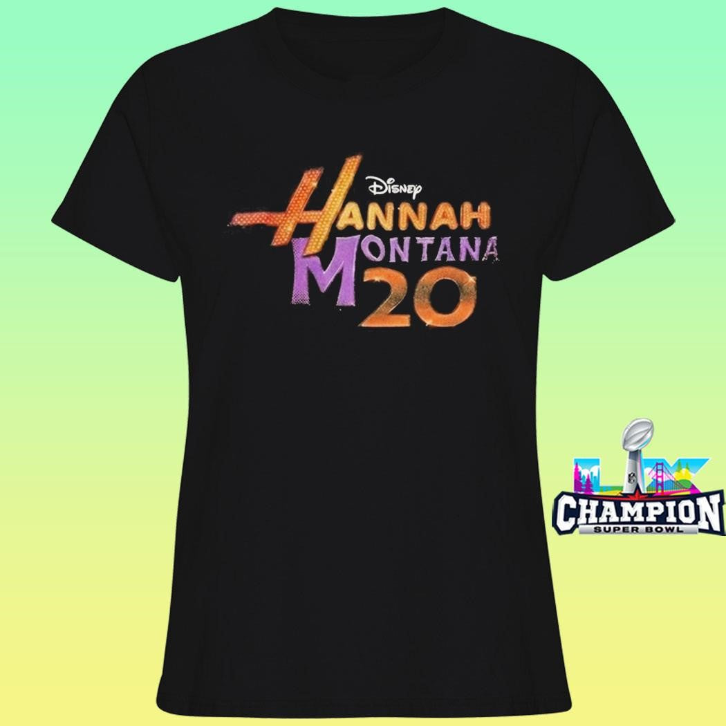 Disney hannah Montana 20th anniversary shirt