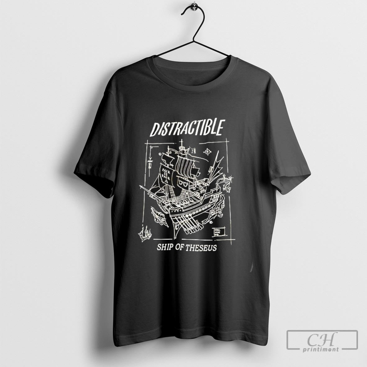 Distractible Ship Of Theseus Shirt Sweater