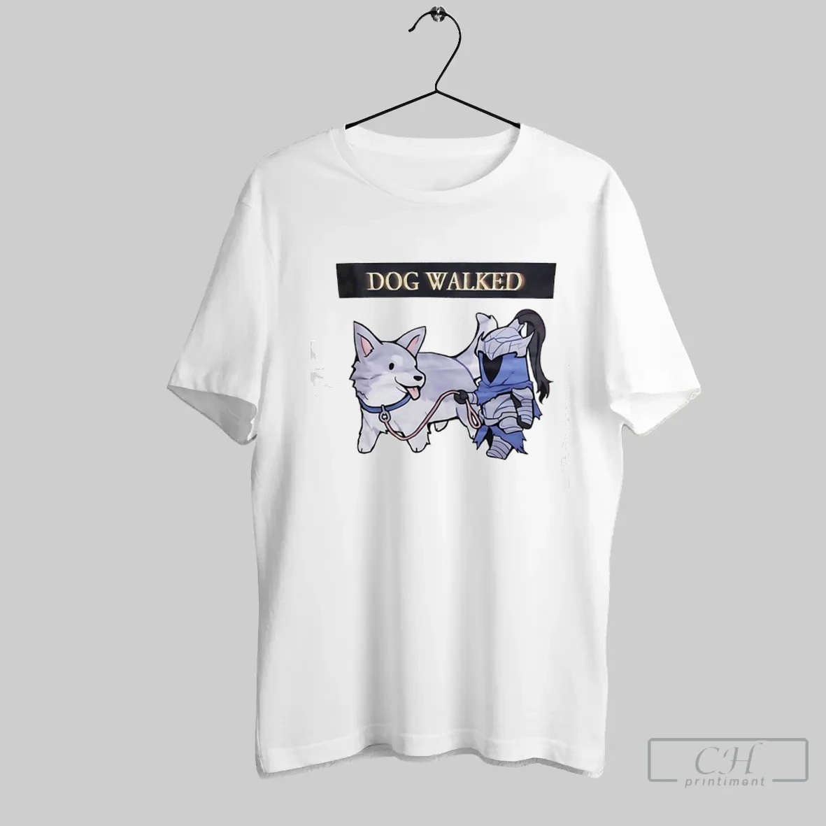 Dog Walked Cartoon T Shirt