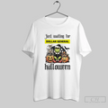 Dollar Generla Grinch Just Waiting For Halloween Goth Graphic T Shirt