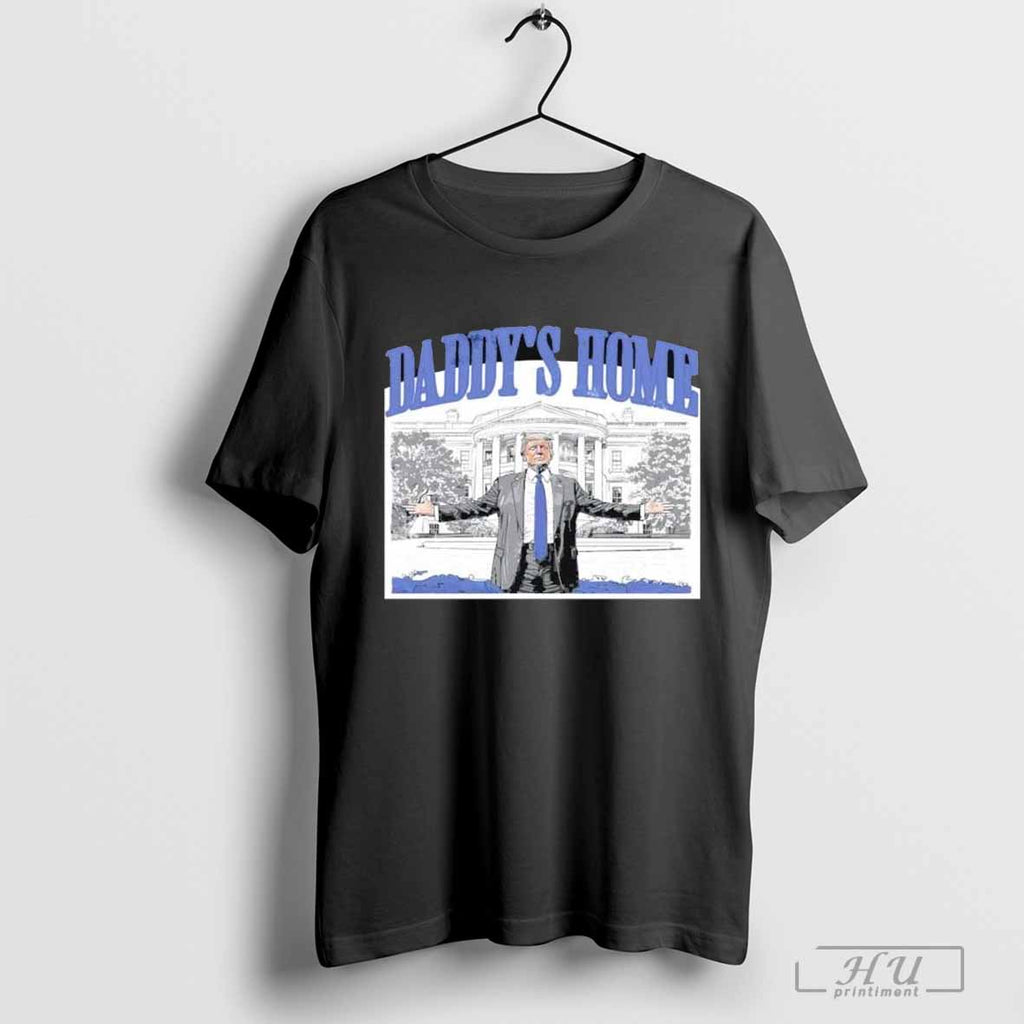 Donald Trump Daddys Home Blue