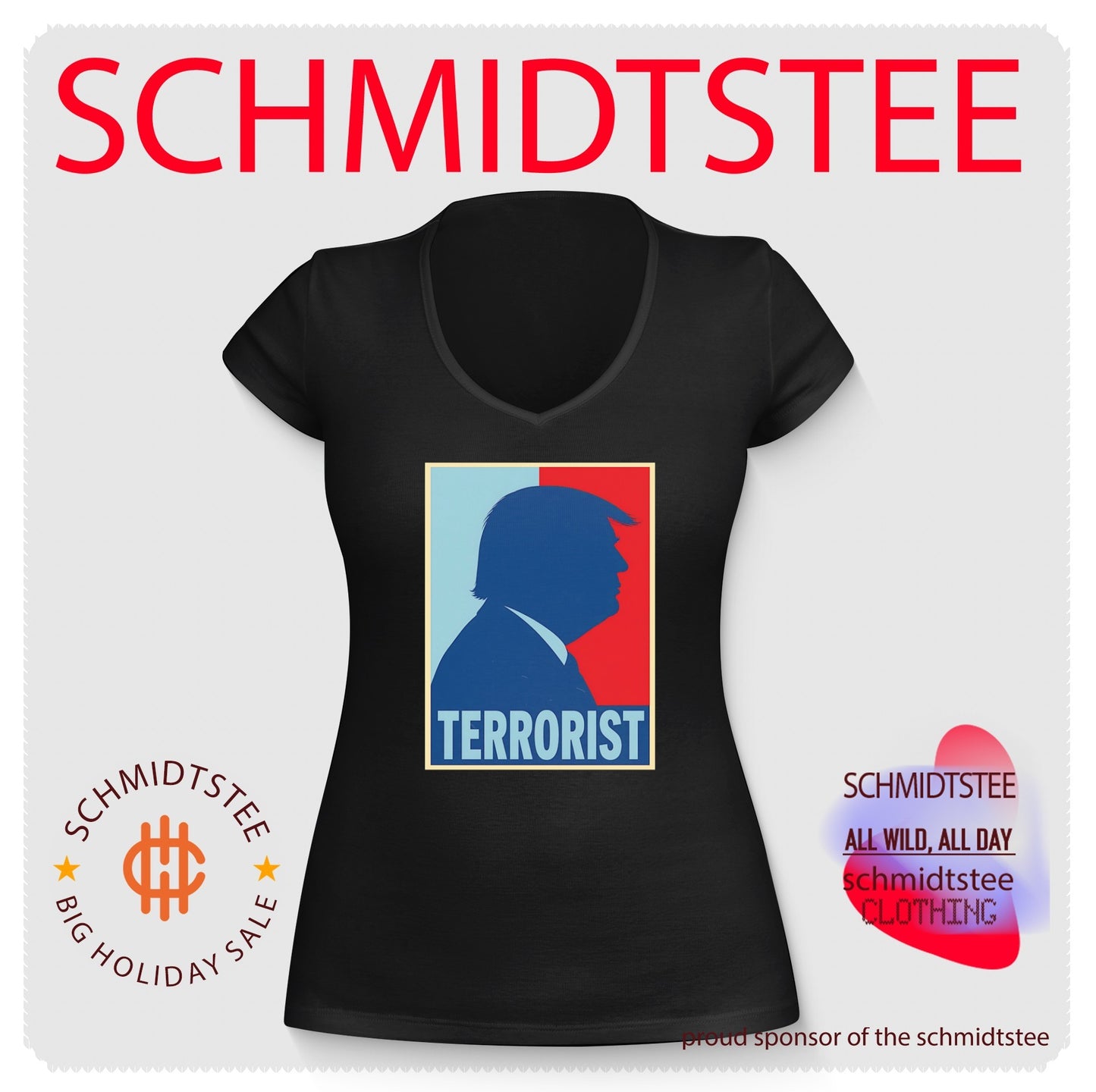 Donald Trump Terrorist 2026 paint shirt