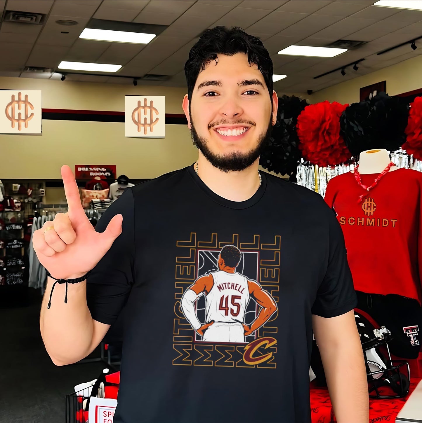 Donovan Mitchell Cleveland Cavaliers Repeat shirt