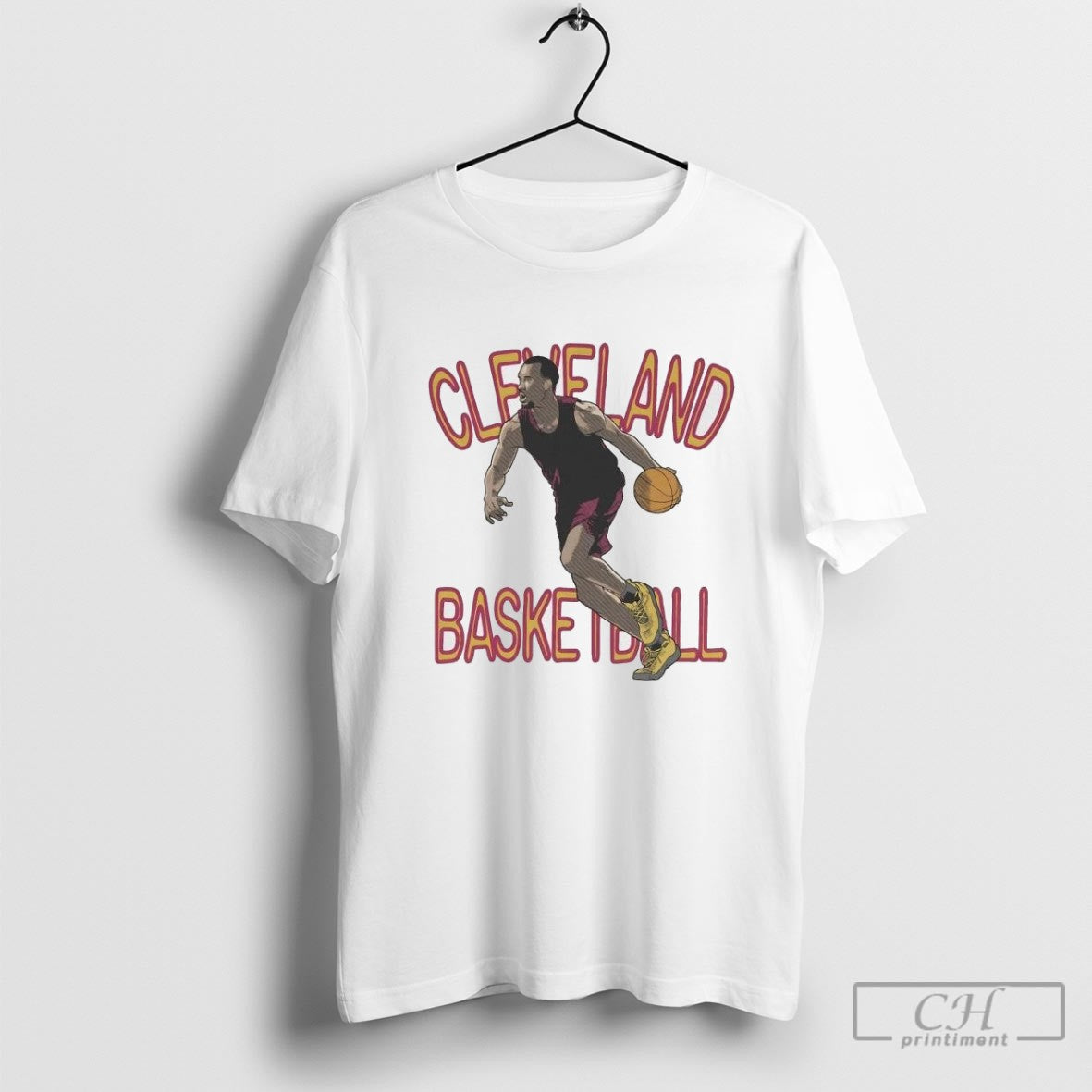 Donovan Mitchell Dribbling Cleveland Cavaliers Basketball Shirt Sweater