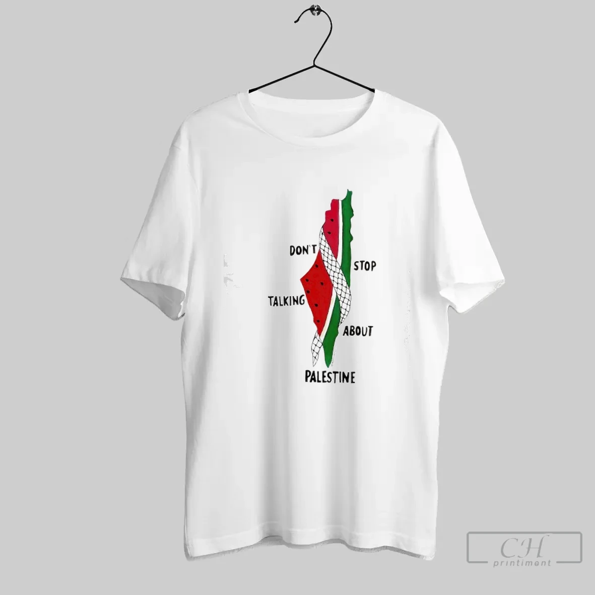 Dont Stop Talking About Palestine X Watermelon T Shirt
