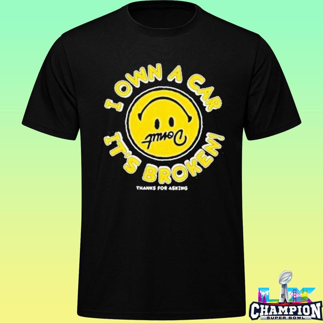 Donut Broken Car Shirt