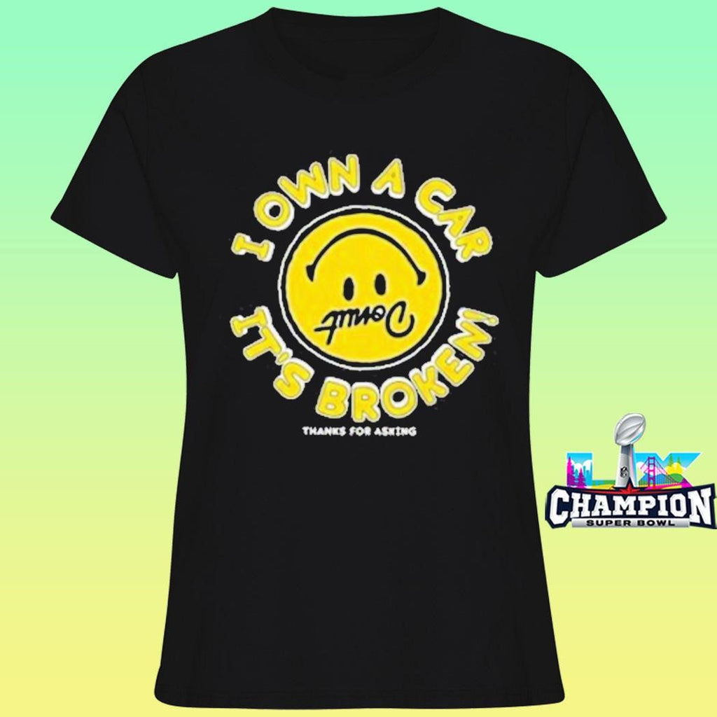 Donut Broken Car Shirt