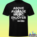 Dorian Electra Above Average Music Enjoyer Shirt