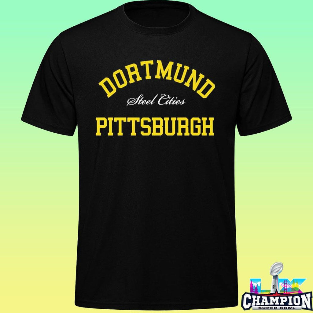 Dortmund Pittsburgh Steel Cities Shirt