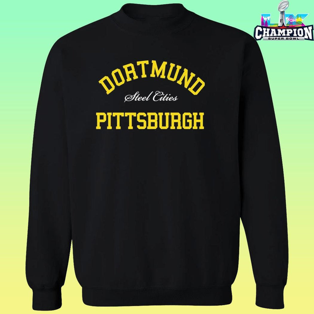 Dortmund Pittsburgh Steel Cities Shirt