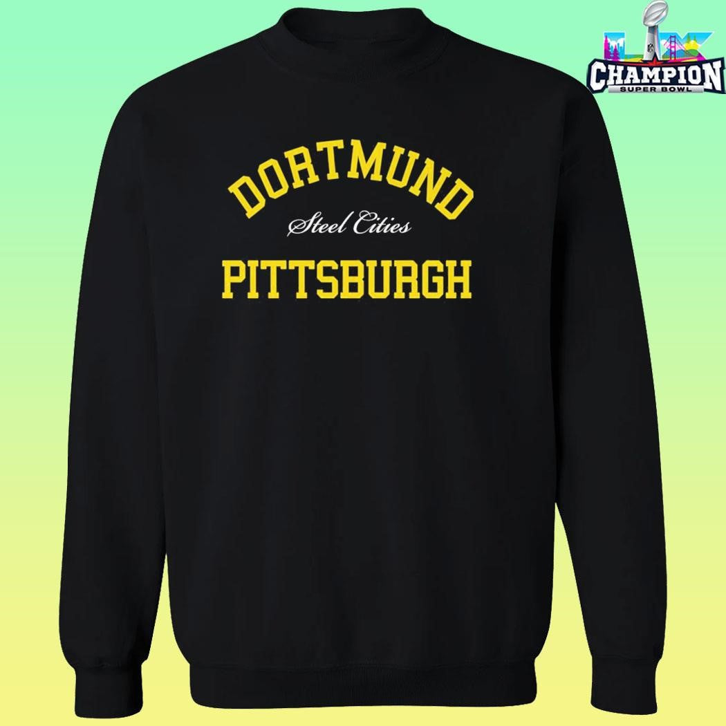 Dortmund Pittsburgh Steel Cities Shirt