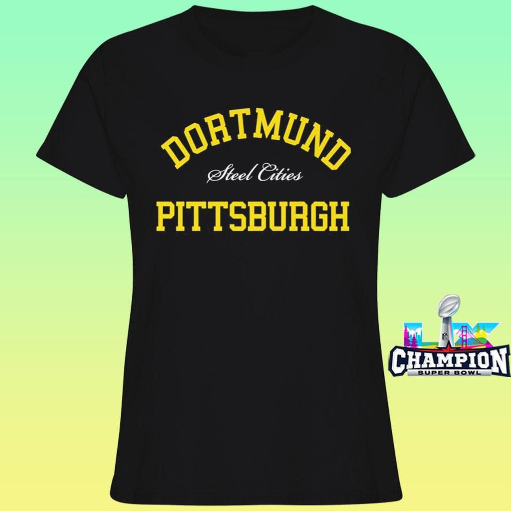Dortmund Pittsburgh Steel Cities Shirt