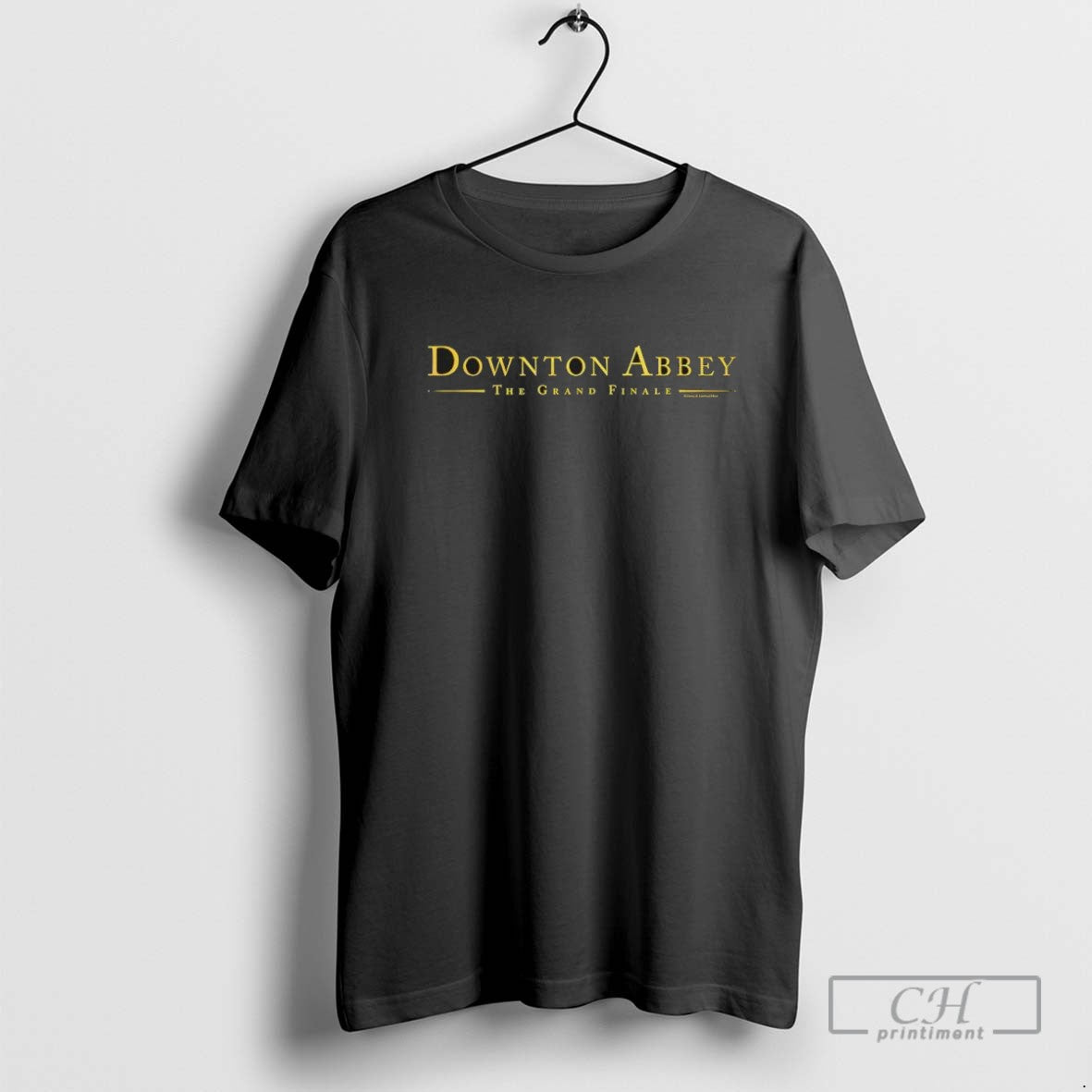Downton Abbey The Grand Finale Gold Logo