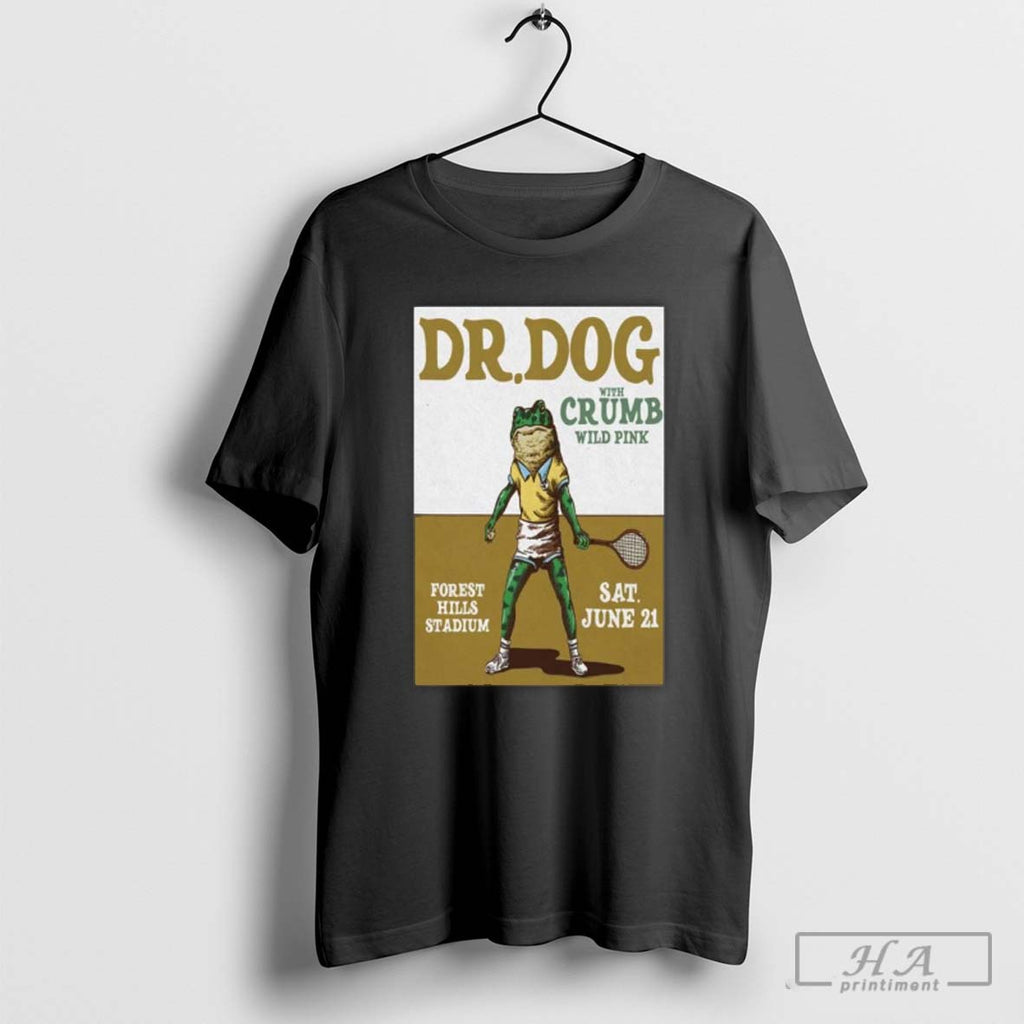 Dr Dog With Crumb Wild Pink Forest Hills Ny June 21 2025 Poster