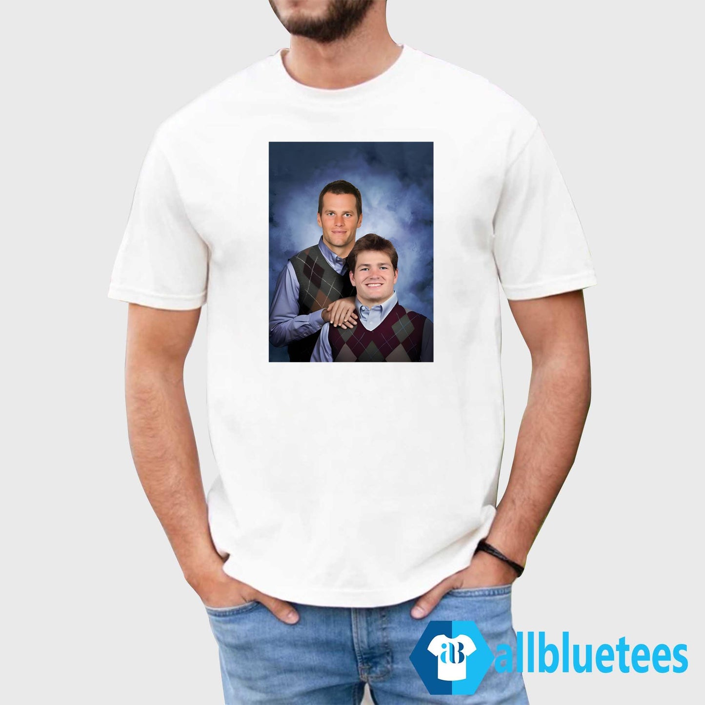 Drake Maye Tom Brady Step Brothers Shirt