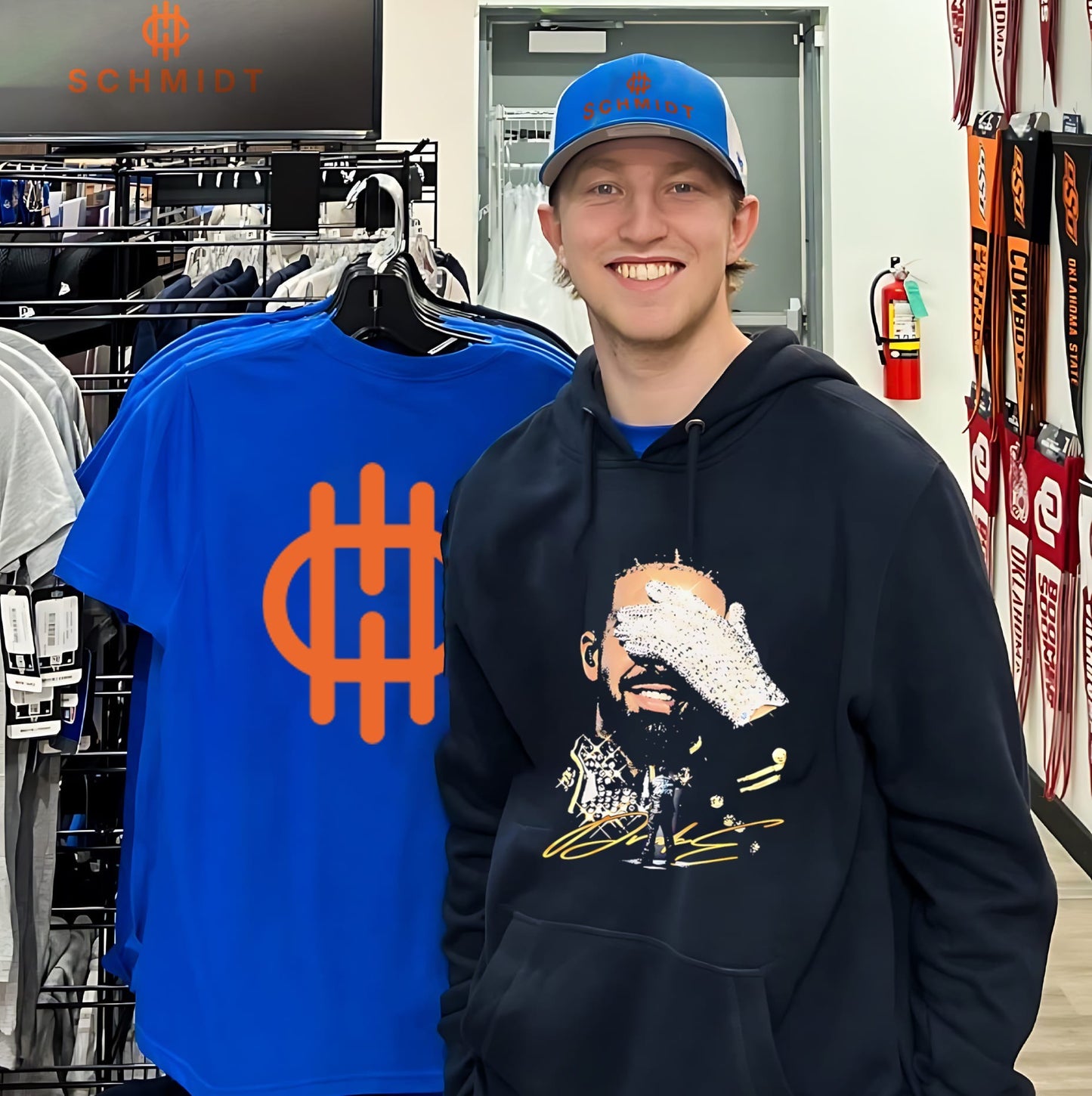 Drake featuring Iceman signature shirt