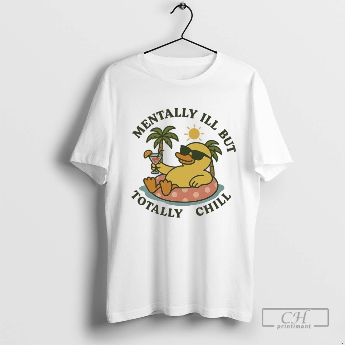 Duck Mentally Ill But Totally Chill