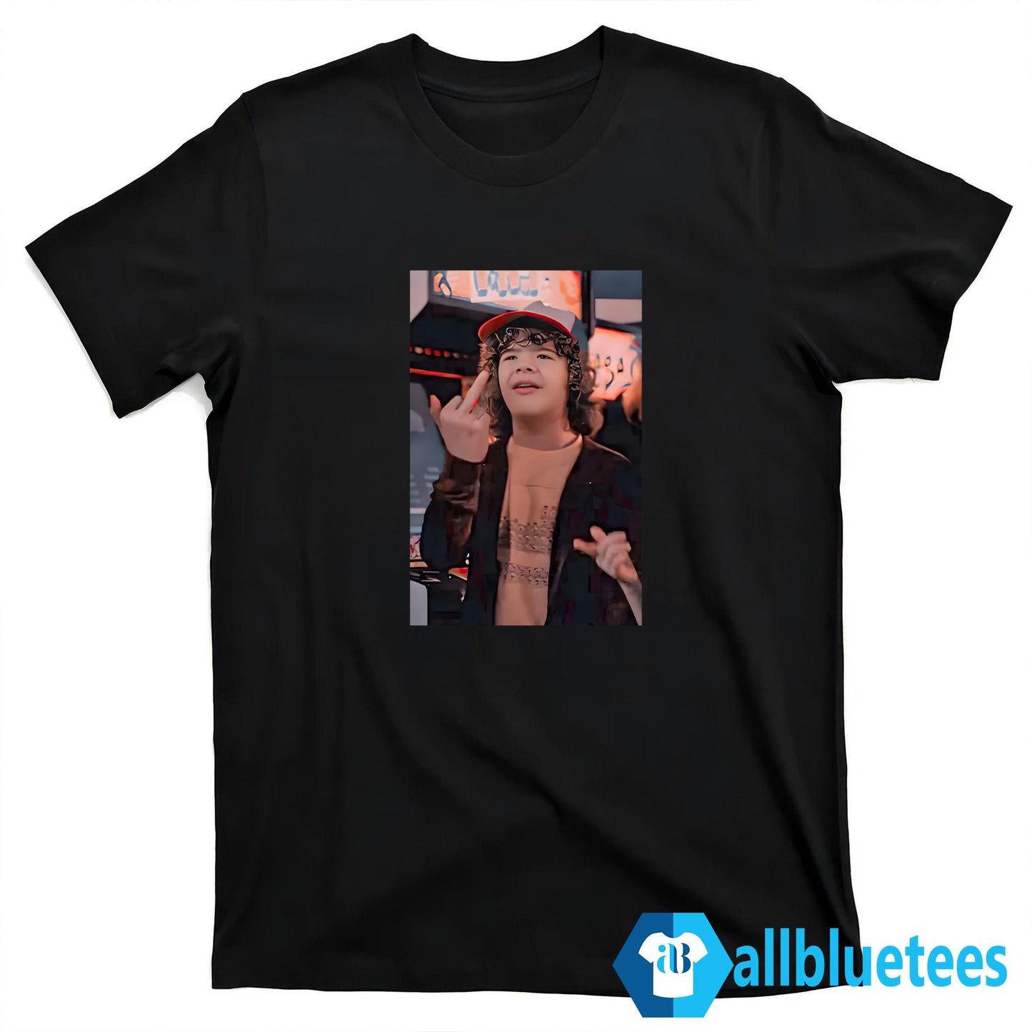 Dustin Middle Finger Shirt