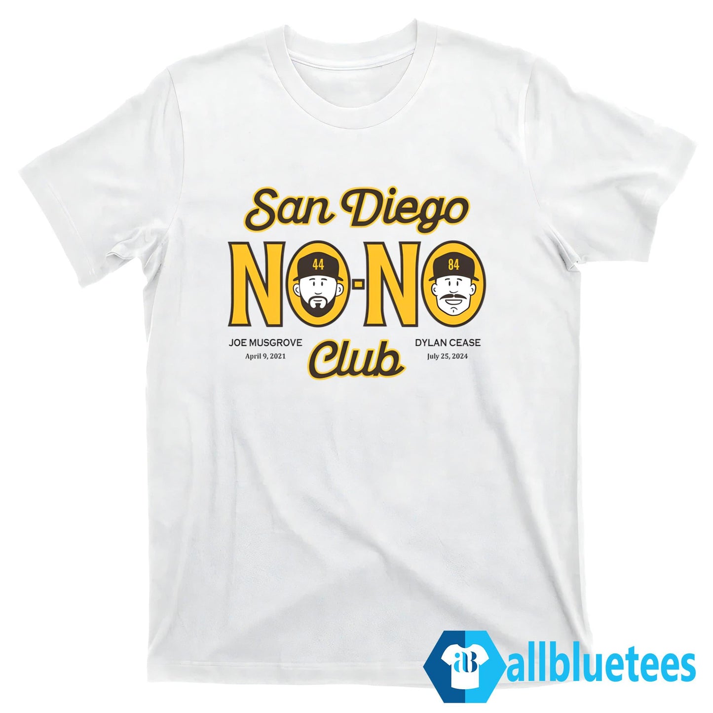 Dylan Cease Joe Musgrove San Diego No-No Club Shirt
