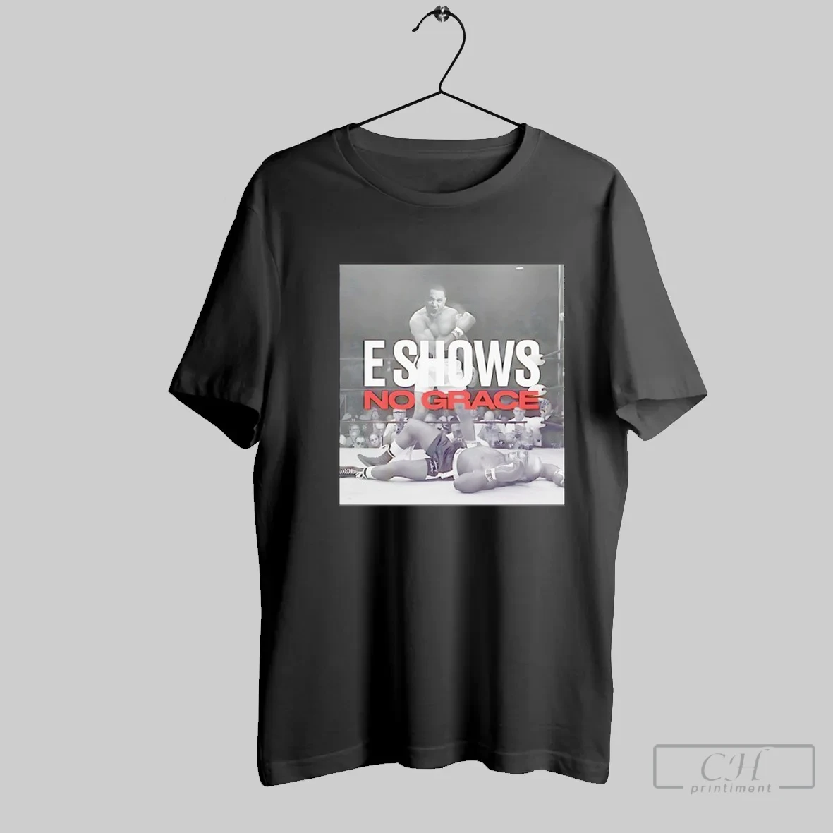 E Shows No Grace Muhammad Ali Vs Sonny Liston T Shirt