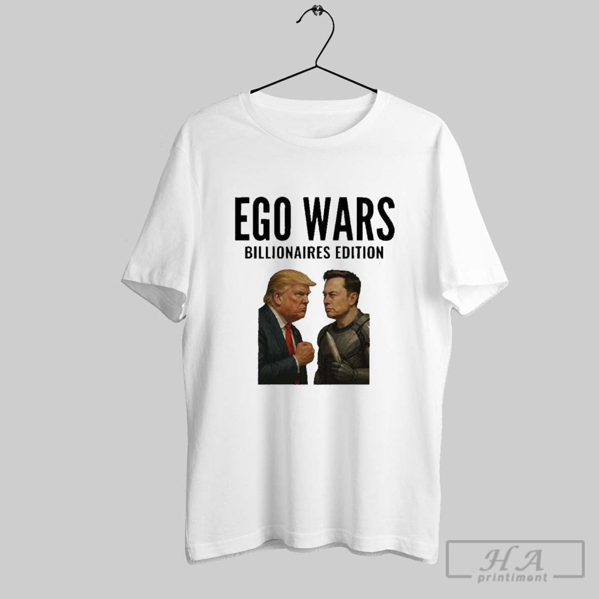 Ego Wars Billionaires Edition Elon Musk Vs Donald Trump 2025 Unisex